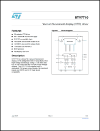 Click here to download STV7710BMP Datasheet