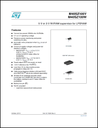 Click here to download M40SZ100WMH6F Datasheet