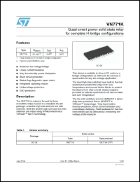 Click here to download VN771K13TR Datasheet