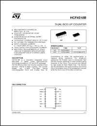 Click here to download HCF4518M013TR Datasheet