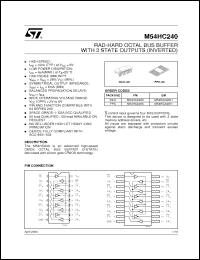 Click here to download M54HC240D Datasheet