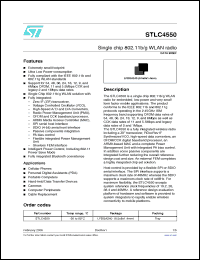 Click here to download STLC4550 Datasheet