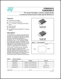 Click here to download PD85035-E Datasheet