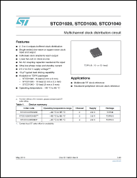 Click here to download STCD1020RDG6F Datasheet