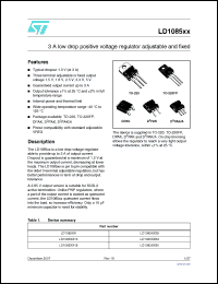 Click here to download LD1085XX50 Datasheet