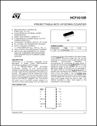 Click here to download HCF4510B_02 Datasheet