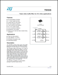 Click here to download TSH346ID Datasheet
