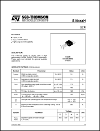Click here to download S16100NH Datasheet