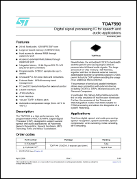 Click here to download TDA7590 Datasheet