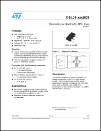 Click here to download DSL01-008SC5 Datasheet