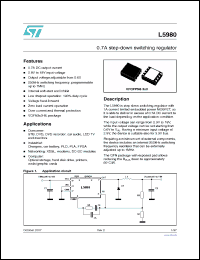 Click here to download L5980TR Datasheet