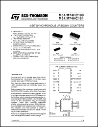 Click here to download M74HC190M1R Datasheet