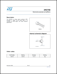 Click here to download 2N3700_06 Datasheet