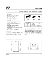 Click here to download 74AC174TTR Datasheet