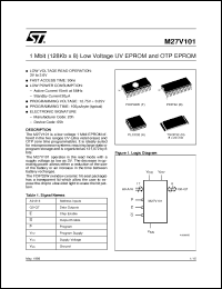 Click here to download M27V101-100K1TR Datasheet