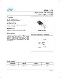 Click here to download ST8812FX Datasheet