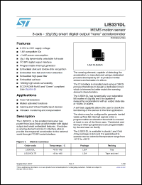 Click here to download LIS331DL Datasheet