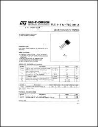 Click here to download TLC381A Datasheet