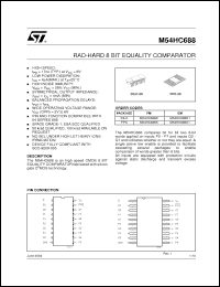 Click here to download M54HC688K1 Datasheet