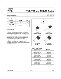 Click here to download TS820-X00H Datasheet