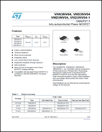Click here to download VND3NV0413TR Datasheet