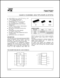 Click here to download 74ACT257_01 Datasheet