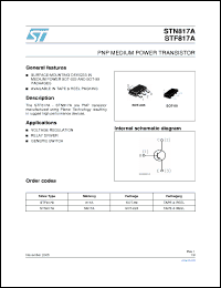 Click here to download STF817A Datasheet