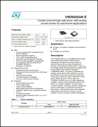 Click here to download VND5025AK-E_08 Datasheet