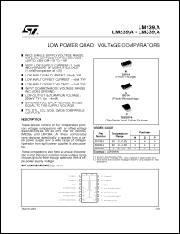 Click here to download LM139DT Datasheet