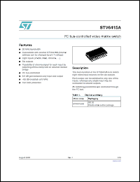 Click here to download STV6415A Datasheet