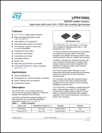 Click here to download LPR4150ALTR Datasheet