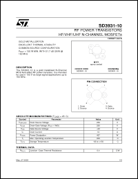 Click here to download SD3931-10 Datasheet