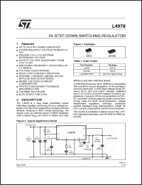 Click here to download L4978D013TR Datasheet