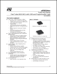 Click here to download UPSD3422E-40T6 Datasheet