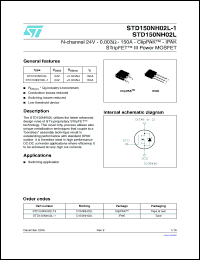 Click here to download STD150NH02L-1 Datasheet