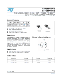 Click here to download F8NK100Z Datasheet