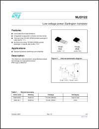 Click here to download MJD122_07 Datasheet