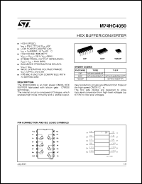 Click here to download M74HC4050RM13TR Datasheet
