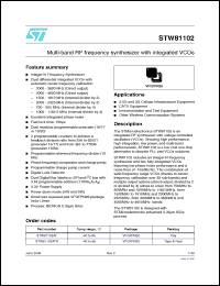 Click here to download STW81102-EVB1G Datasheet