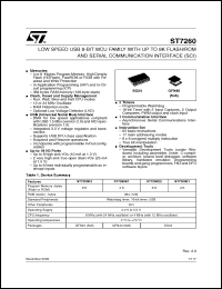 Click here to download ST7260 Datasheet