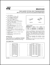 Click here to download M54HC245D Datasheet