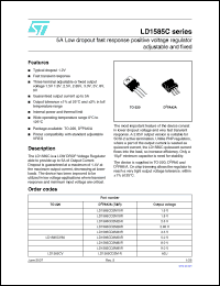 Click here to download LD1585CD2M80R Datasheet