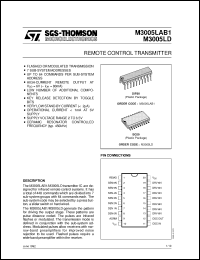 Click here to download M3005LAB1 Datasheet