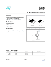 Click here to download STF724 Datasheet