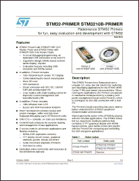 Click here to download STM3210E-PRIMER Datasheet