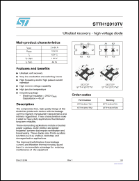 Click here to download STTH12010TV2 Datasheet