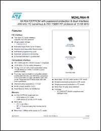 Click here to download M24LR64-R_1004 Datasheet