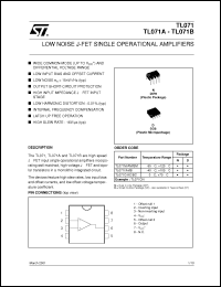 Click here to download TL071_01 Datasheet