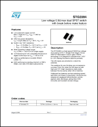Click here to download STG3384DTR Datasheet