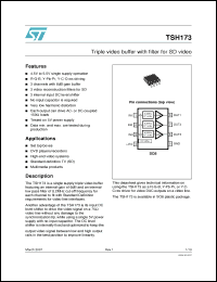Click here to download TSH173IDT Datasheet